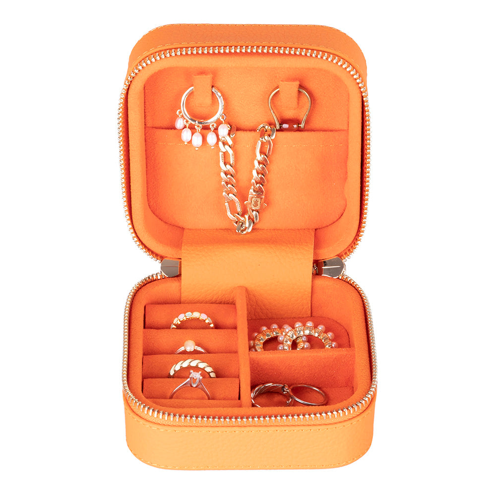 Kate Leather Jewelry Box, Medium