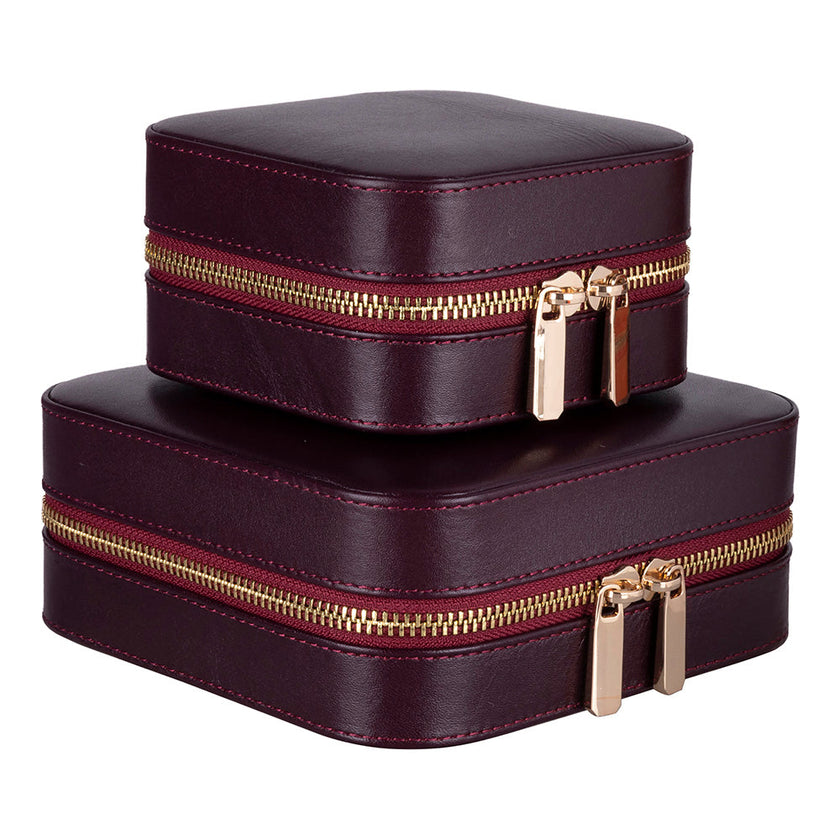 Kate Leather Jewelry Box, Medium