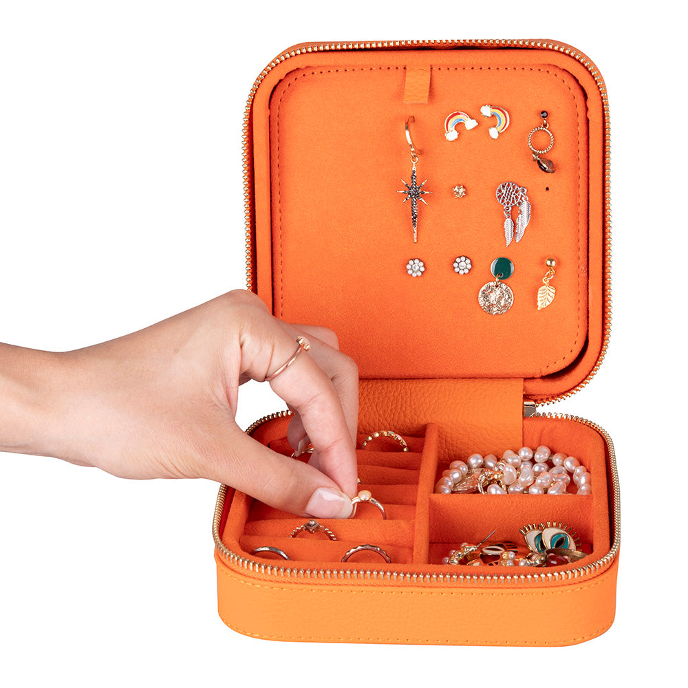 Kate Leather Jewelry Box Large