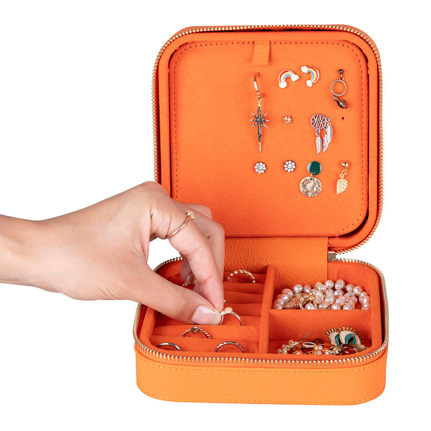 Kate Leather Jewelry Box Large