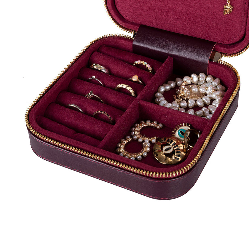 Kate Leather Jewelry Box Large