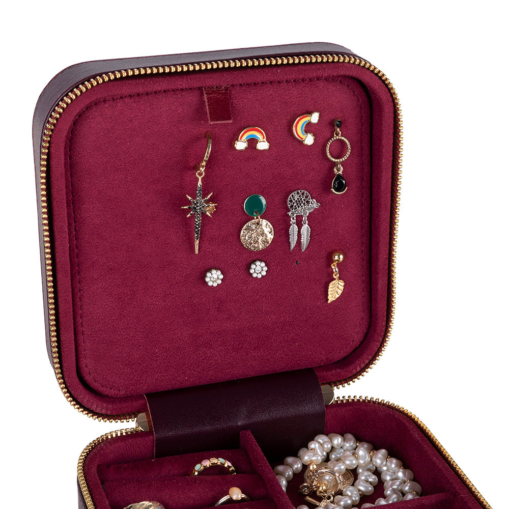 Kate Leather Jewelry Box Large