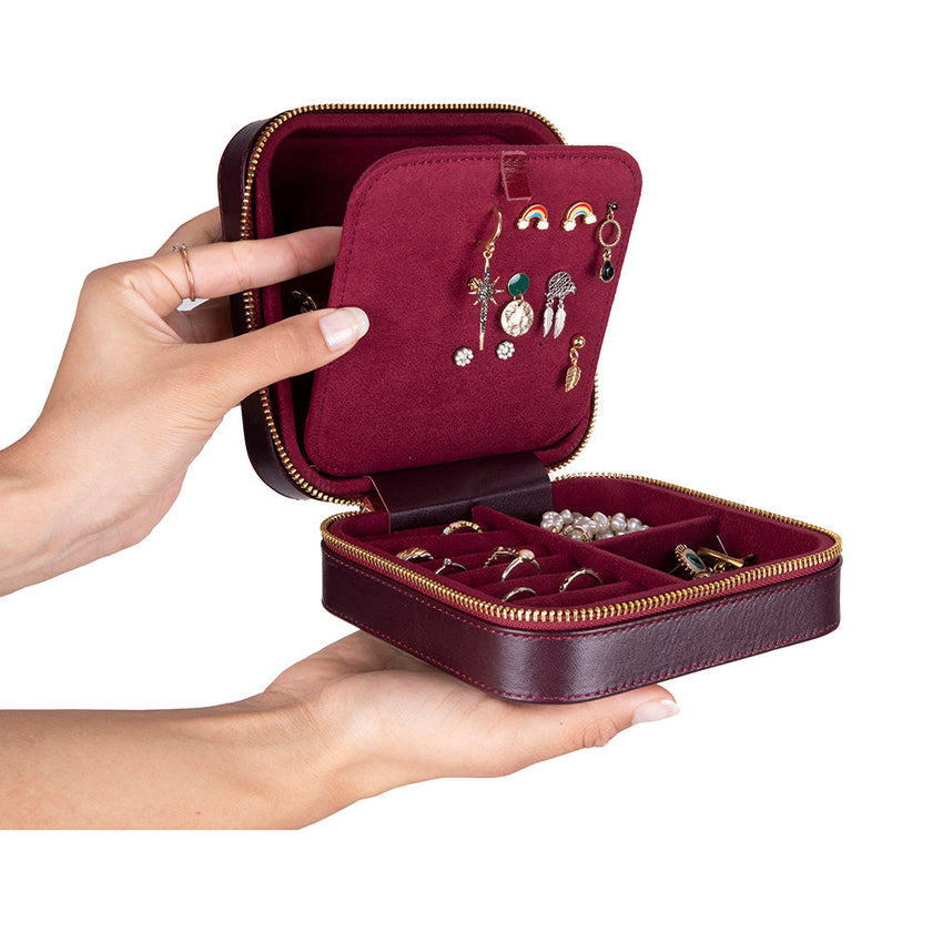 Kate Leather Jewelry Box Large