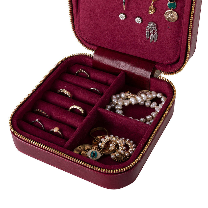 Kate Leather Jewelry Box Large