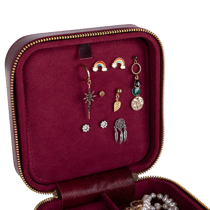 Kate Leather Jewelry Box Large