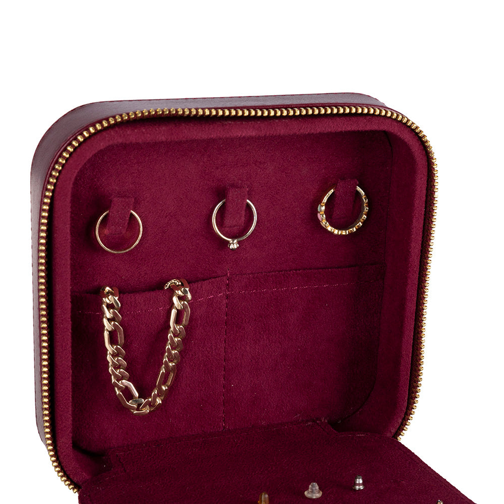 Kate Leather Jewelry Box Large