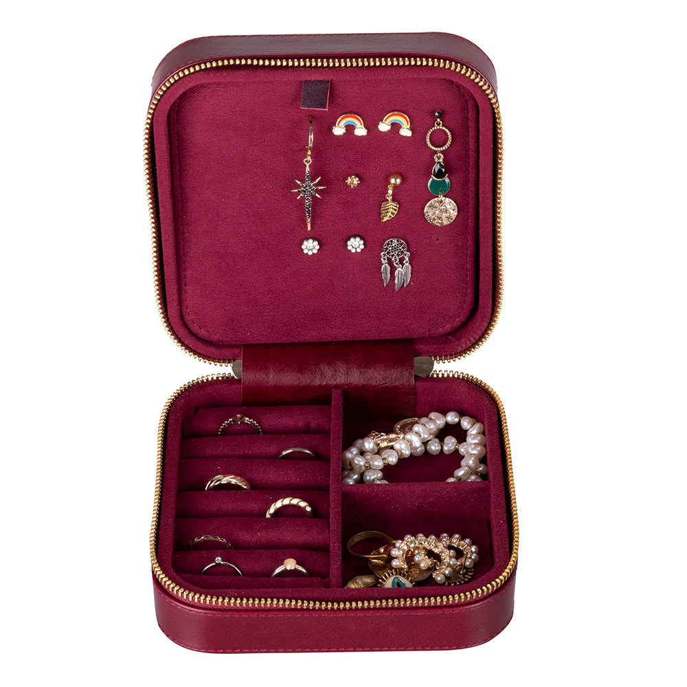 Kate Leather Jewelry Box Large