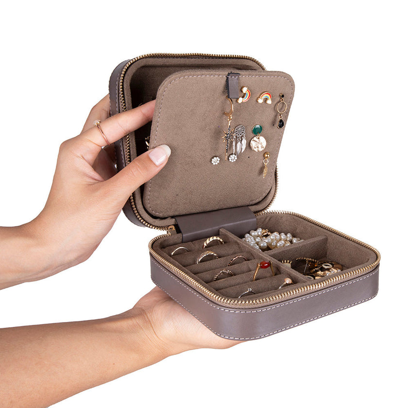 Kate Leather Jewelry Box Large