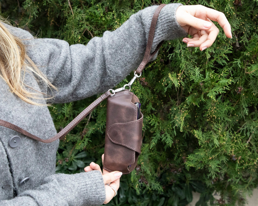 Silva Leather Glasses Case