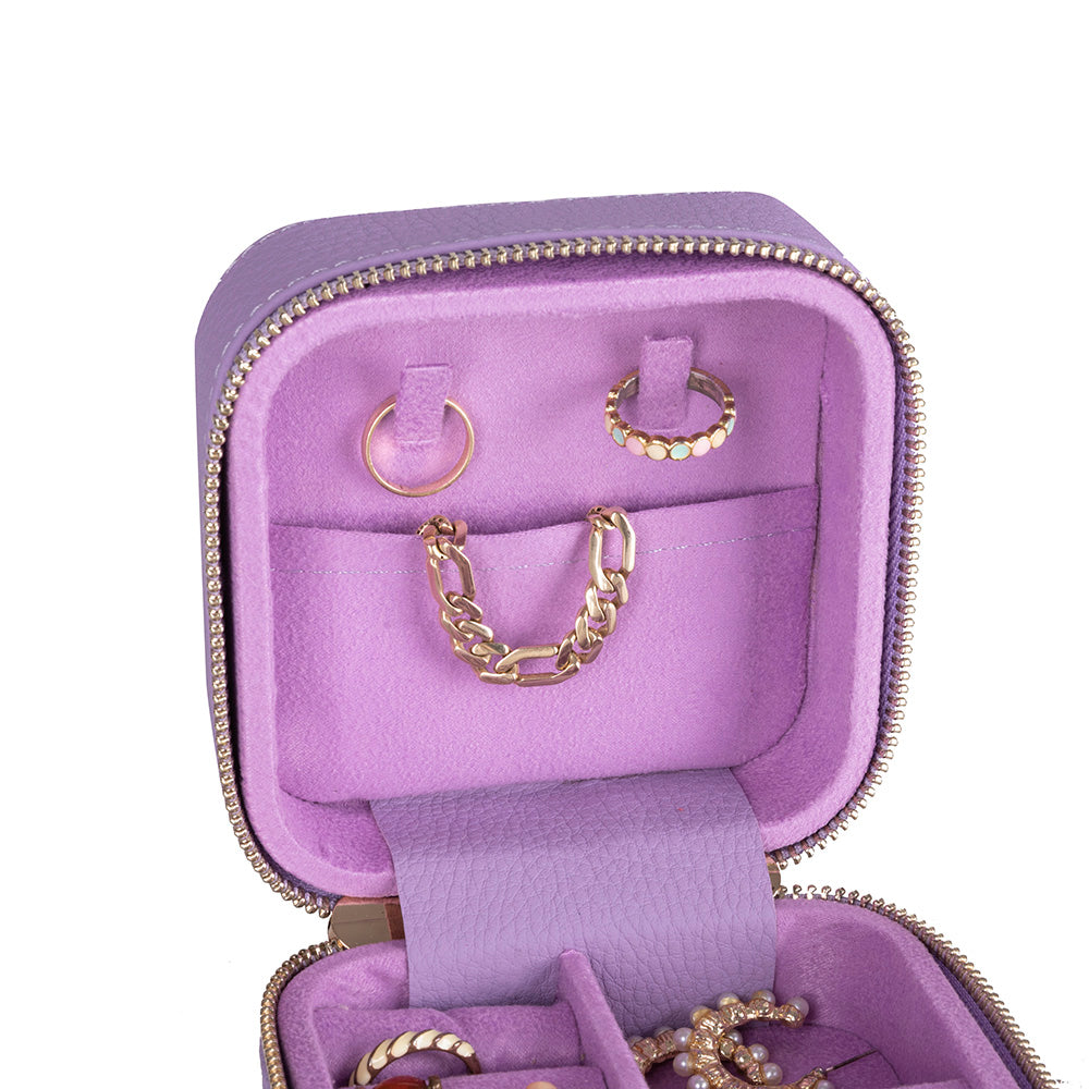 Kate Leather Jewelry Box, Medium