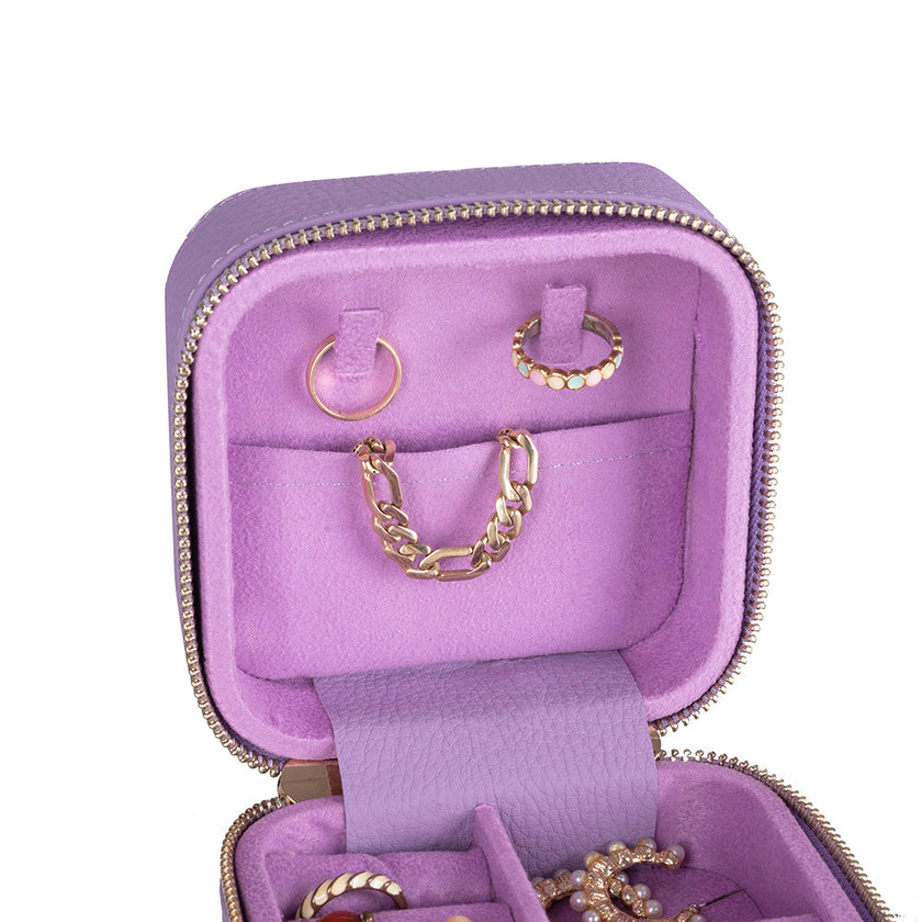 Kate Leather Jewelry Box, Medium