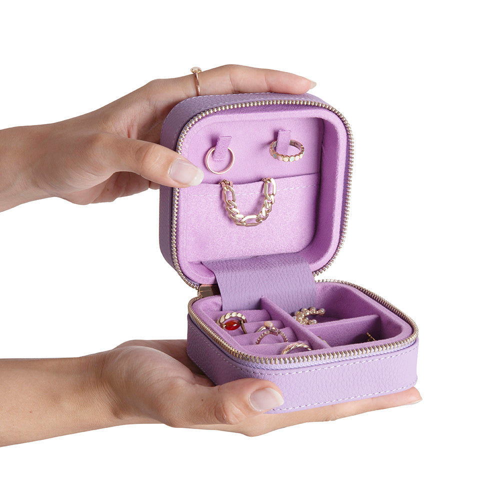 Kate Leather Jewelry Box, Medium