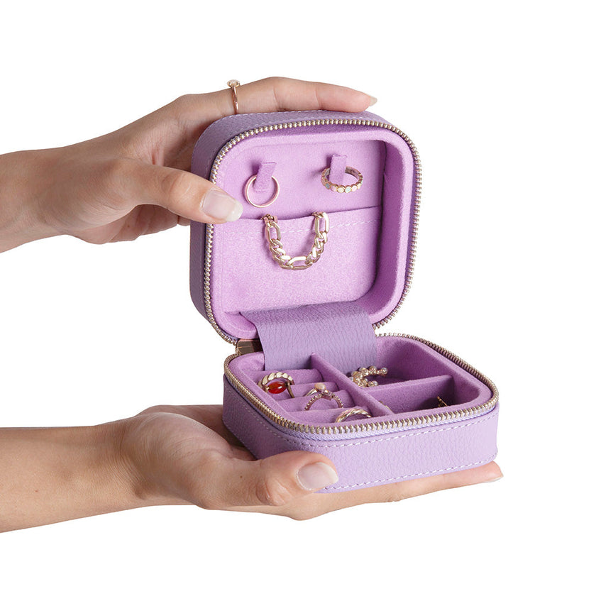 Kate Leather Jewelry Box, Medium