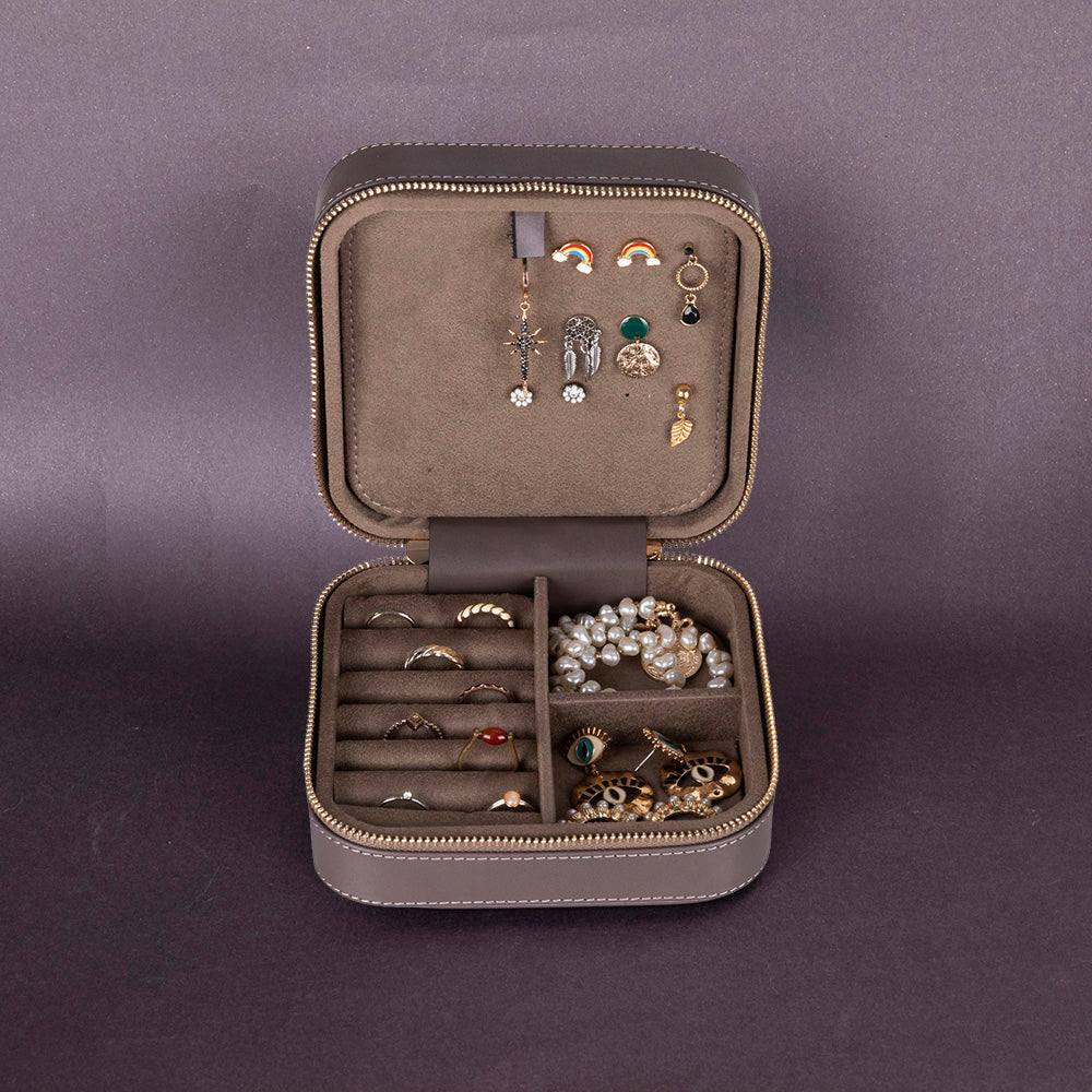 Kate Leather Jewelry Box Large