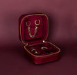 Kate Leather Jewelry Box, Medium