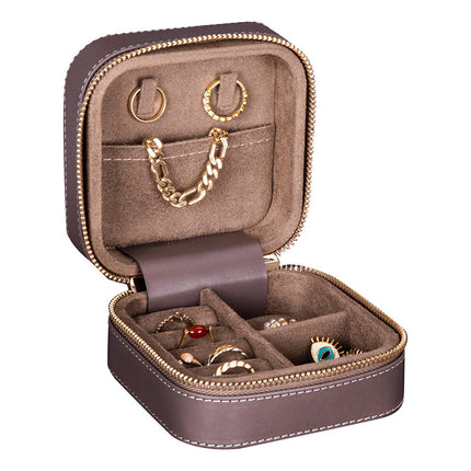 Kate Leather Jewelry Box, Medium