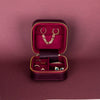 Kate Leather Jewelry Box, Medium