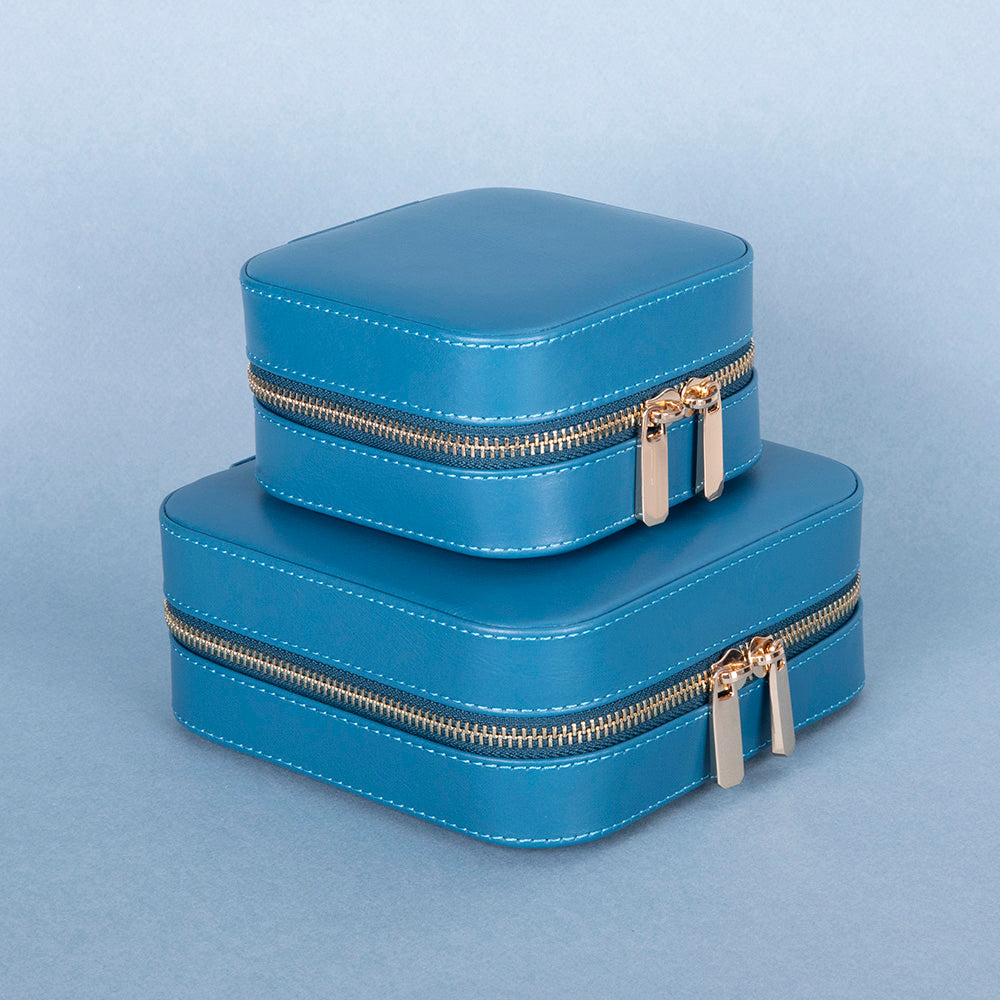 Kate Leather Jewelry Box, Medium