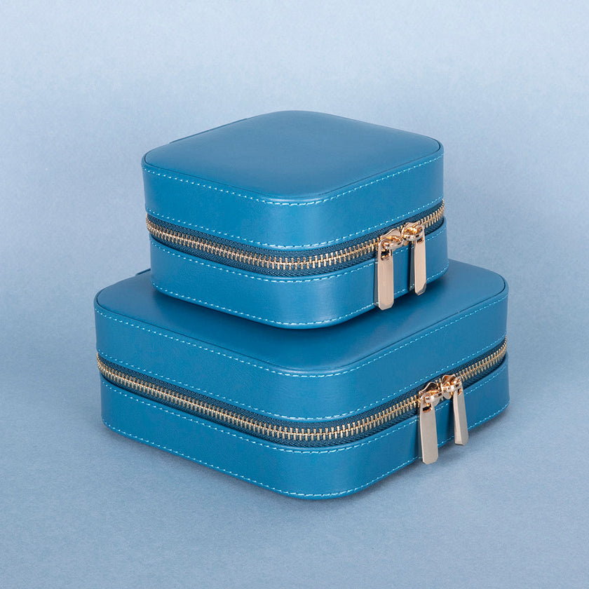 Kate Leather Jewelry Box, Medium