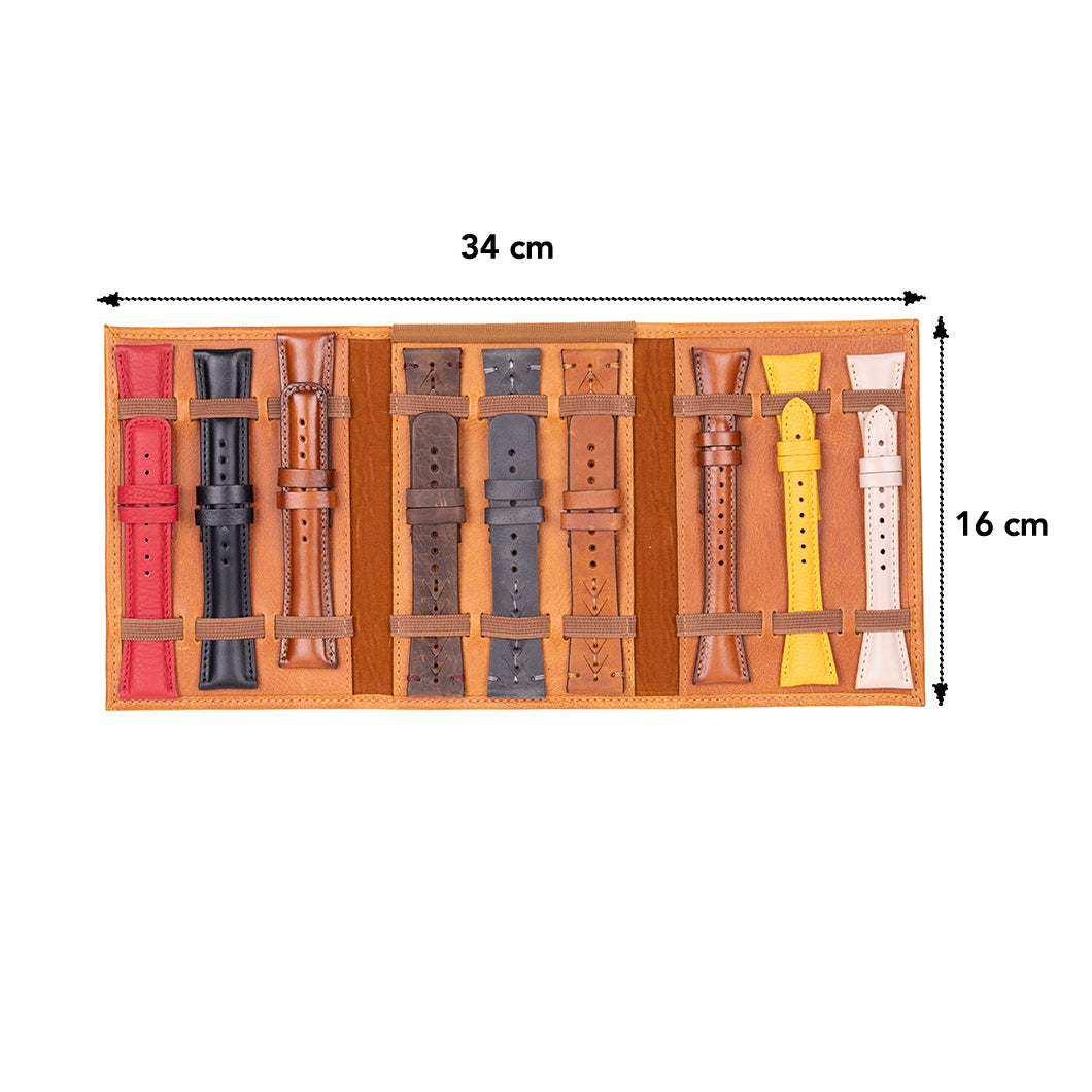 Mira Leather Watch Band Organizer