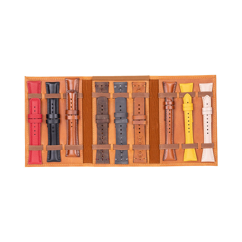Mira Leather Watch Band Organizer