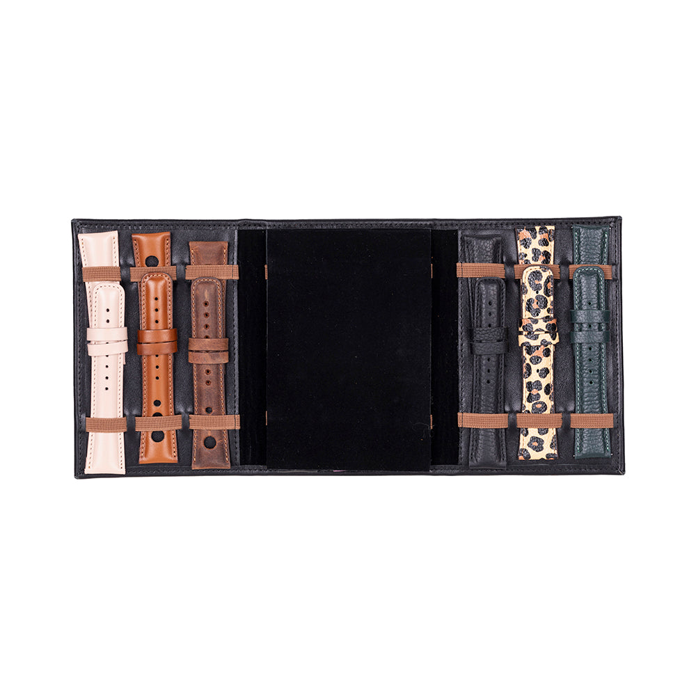 Mira Leather Watch Band Organizer