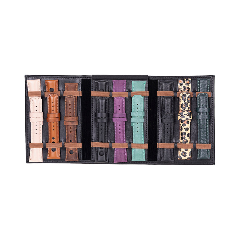 Mira Leather Watch Band Organizer