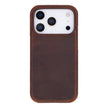 iPhone 17 Pro Leather Snap Case