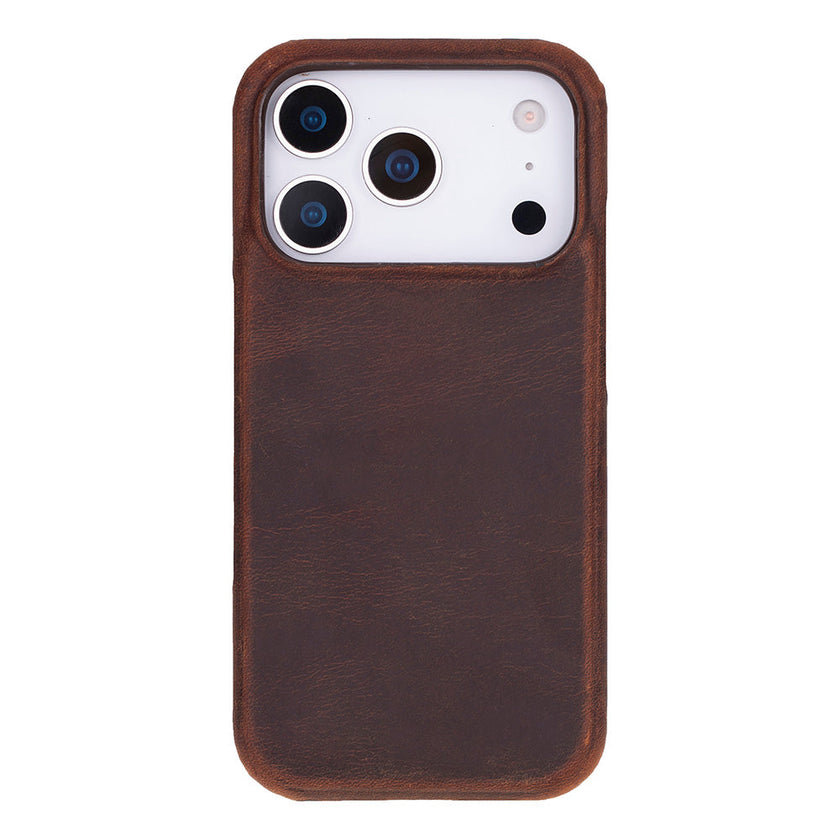 iPhone 17 Pro Leather Snap Case