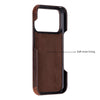 iPhone 17 Pro Leather Snap Case