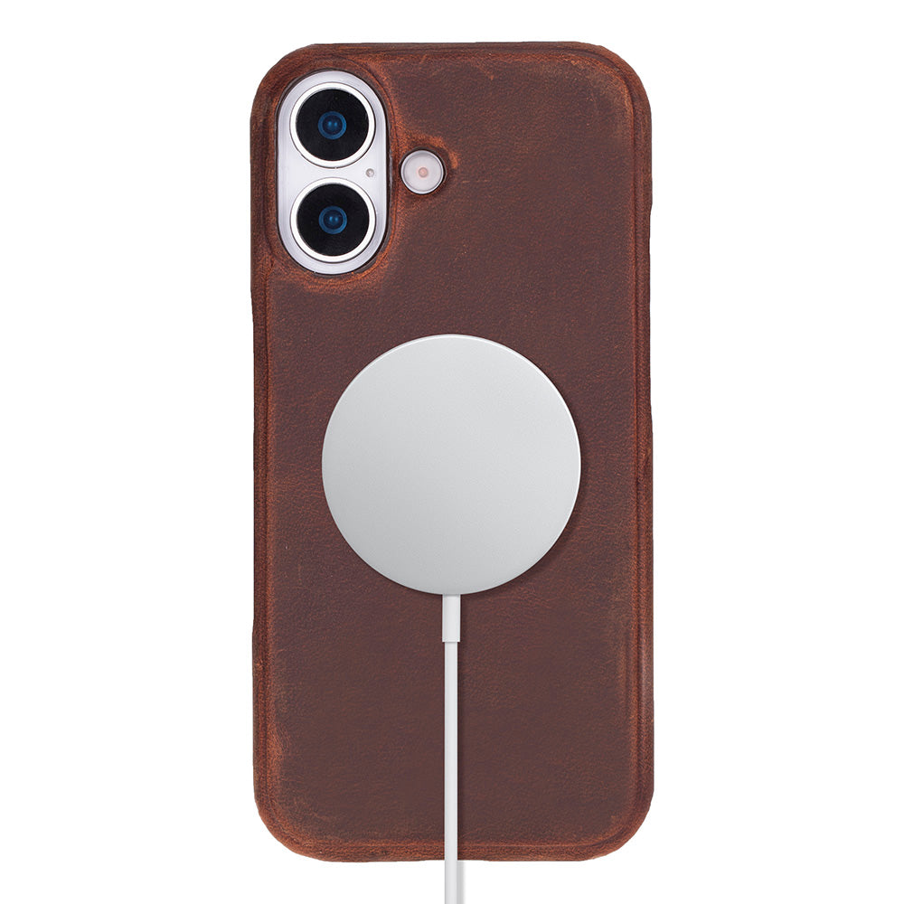 iPhone 17 Leather Snap Case