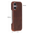 iPhone 17 Leather Snap Case
