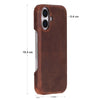 iPhone 17 Leather Snap Case