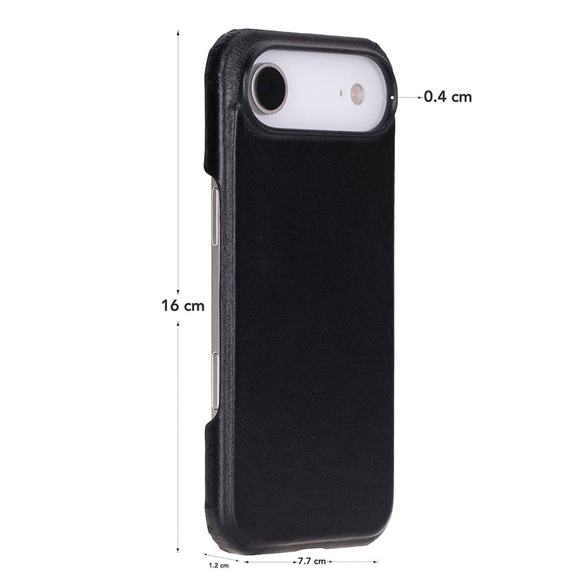 iPhone 17 Air Leather Snap Case