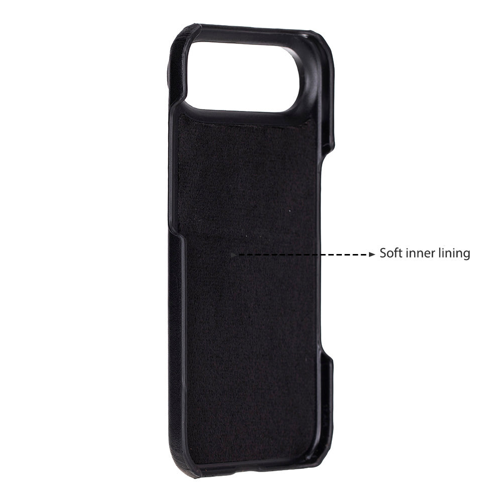 iPhone 17 Air Leather Snap Case