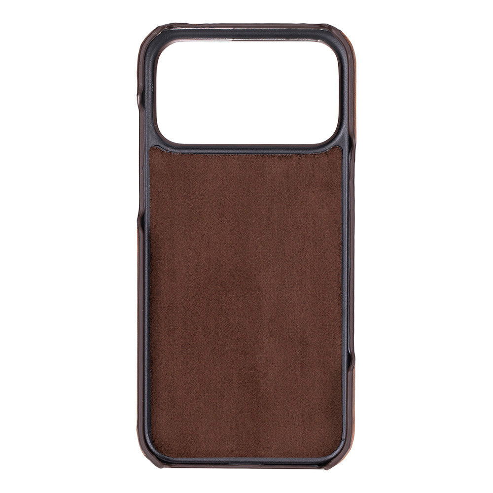 iPhone 17 Pro Max Leather Snap Case