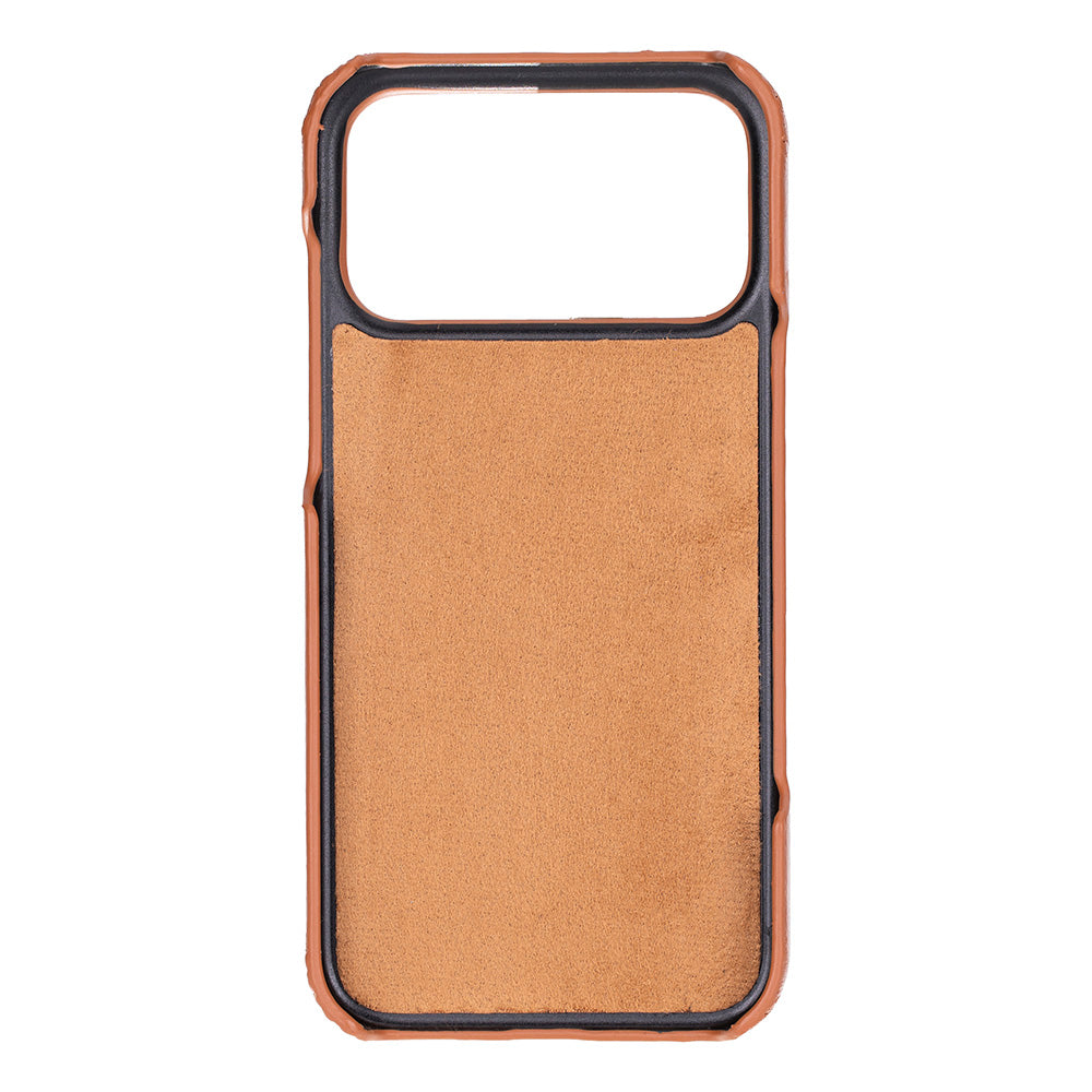 iPhone 17 Pro Max Leather Snap Case