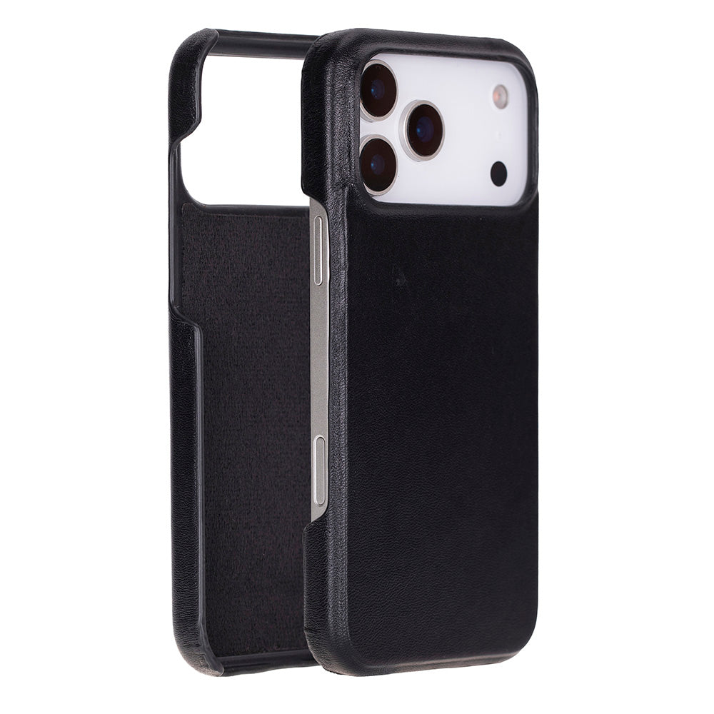 iPhone 17 Pro Max Leather Snap Case