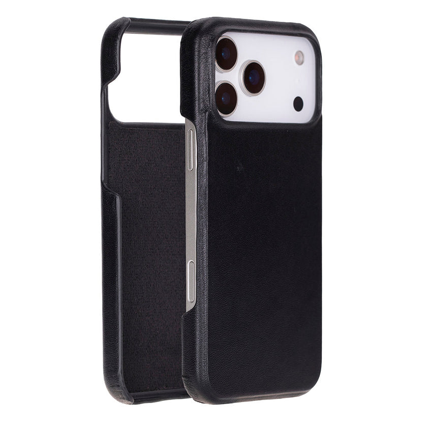 iPhone 17 Pro Max Leather Snap Case