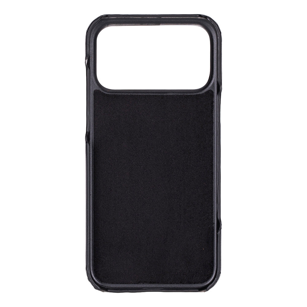 iPhone 17 Pro Max Leather Snap Case