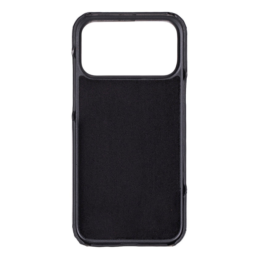 iPhone 17 Pro Max Leather Snap Case