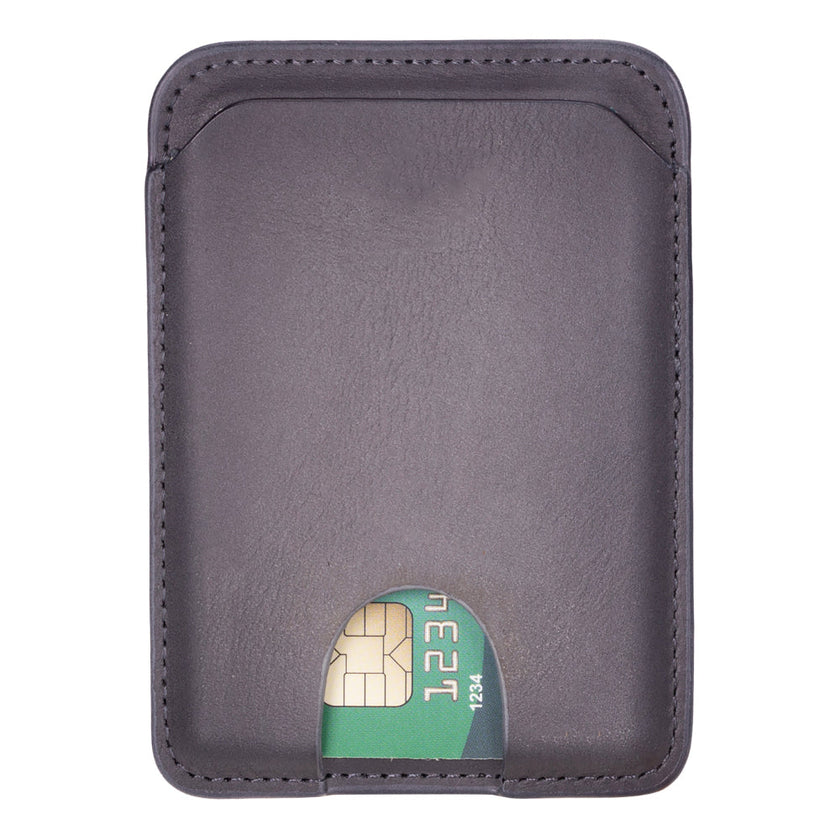 Gordi Leather Magnetic Card Holder