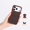 iPhone 17 Pro Leather Snap Case