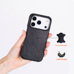 iPhone 17 Pro Leather Snap Case