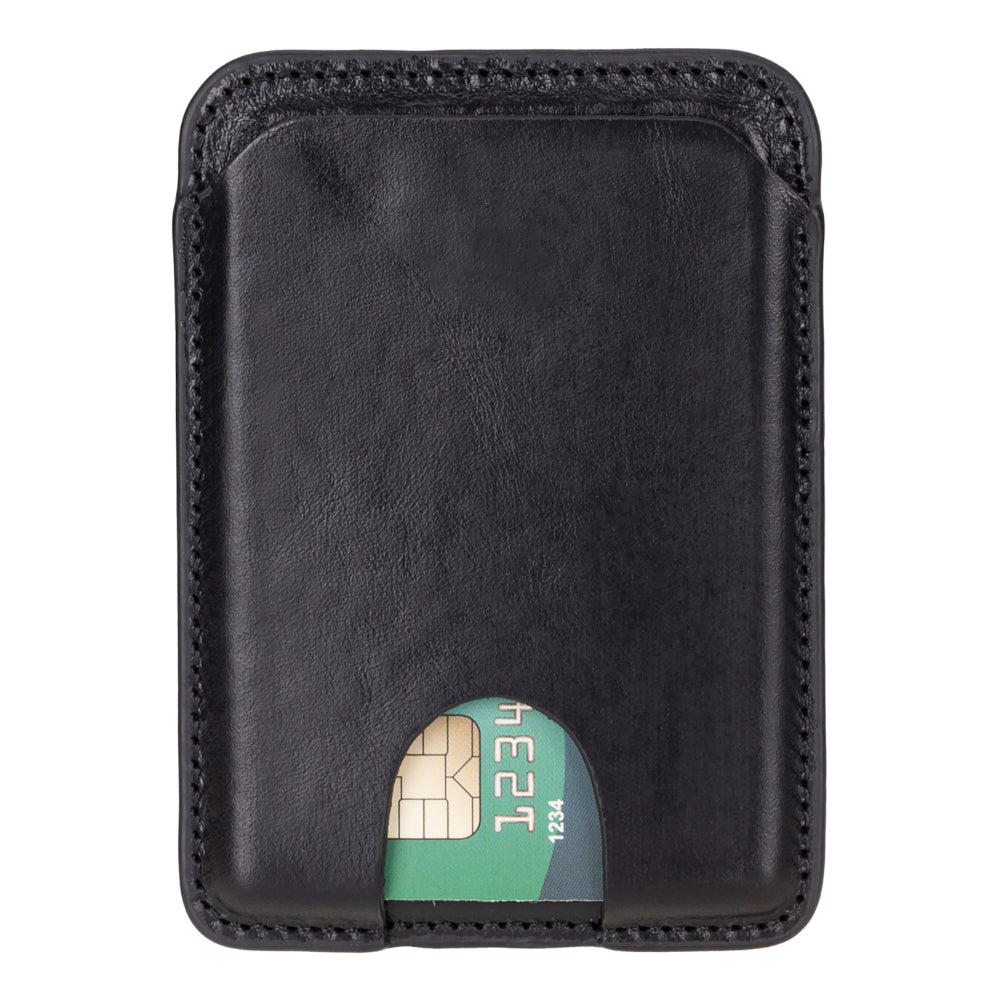 Gordi Leather Magnetic Card Holder