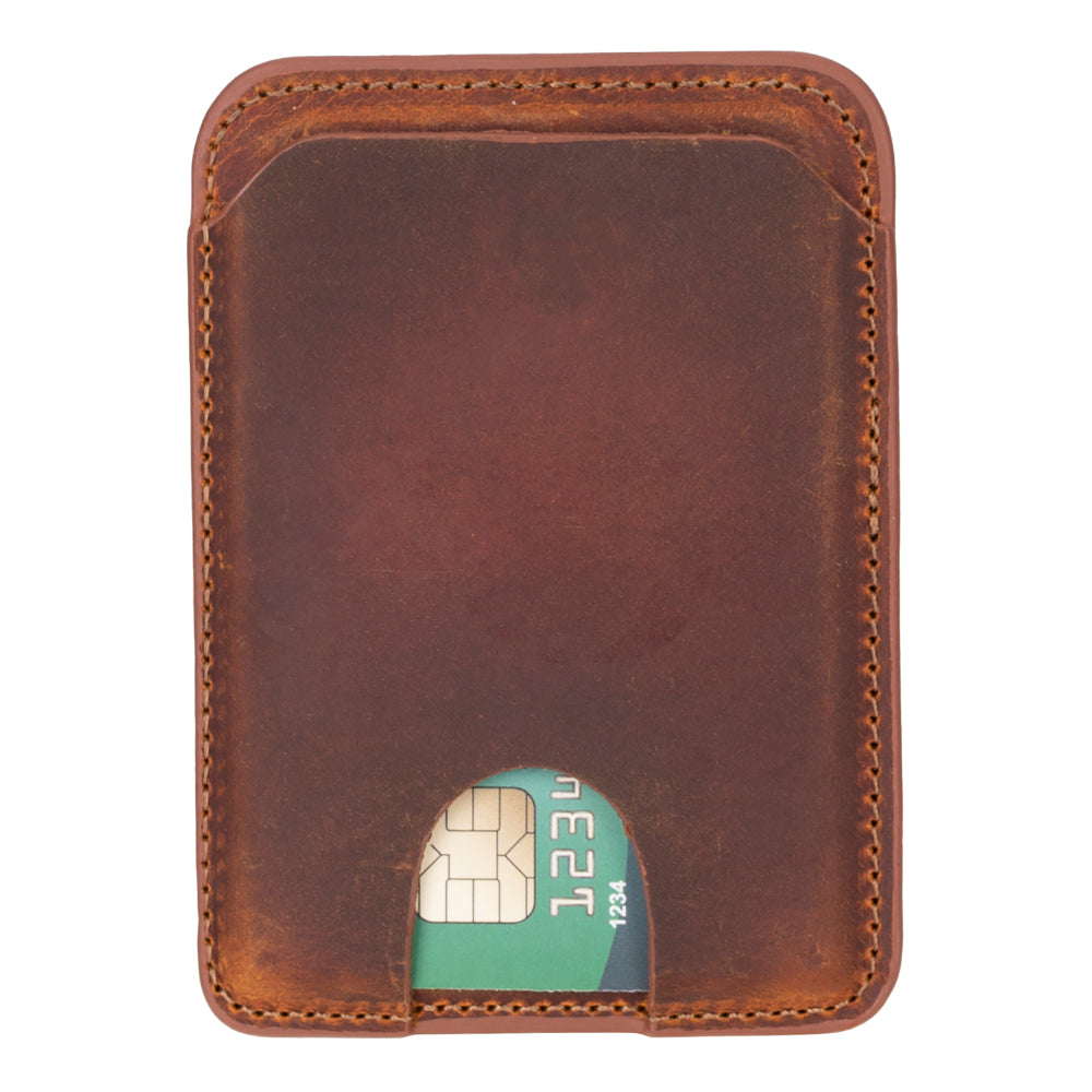 Gordi Leather Magnetic Card Holder