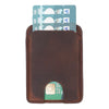 Gordi Leather Magnetic Card Holder