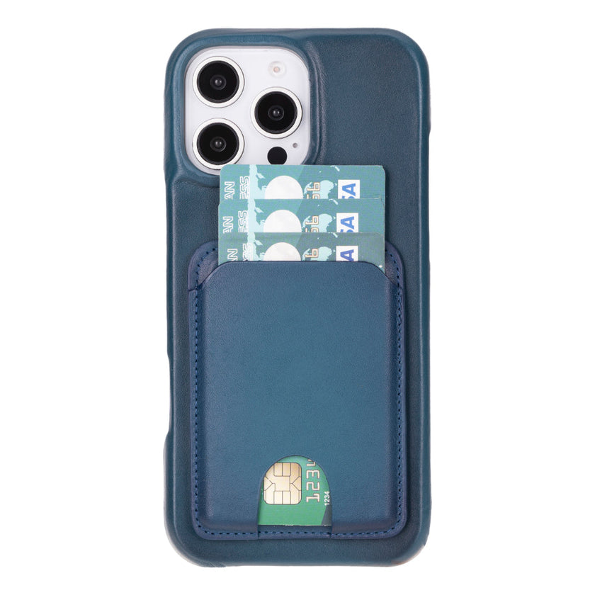 Gordi Leather Magnetic Card Holder