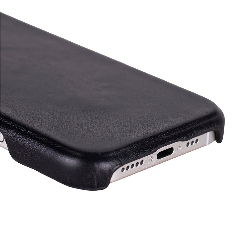iPhone 17 Pro Leather Snap Case