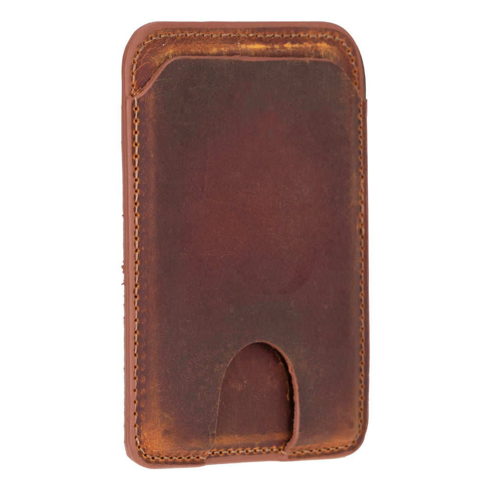Gordi Leather Magnetic Card Holder